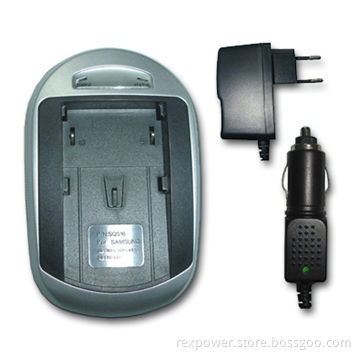 Camera Battery Charger with 600mA Input and 500mA Maximum Output Current